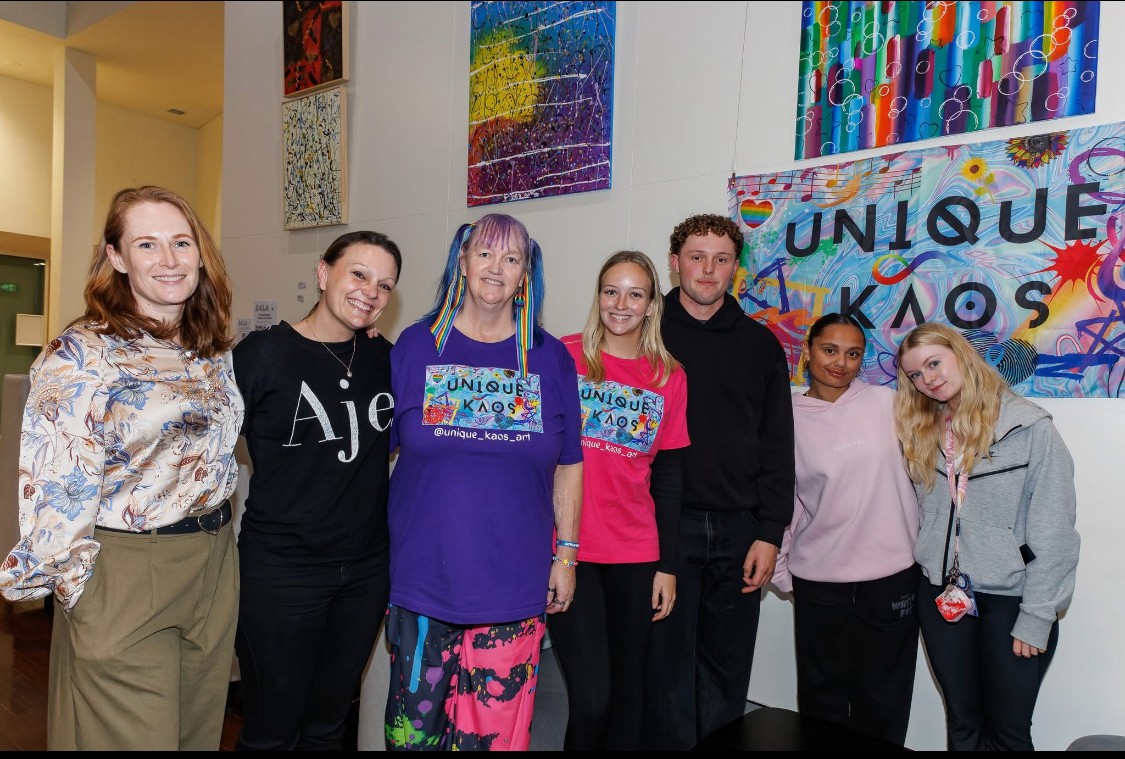 Image related to Occupational Therapy in Action: How Allied X Supported Rachel to Shine at Her Art Exhibition