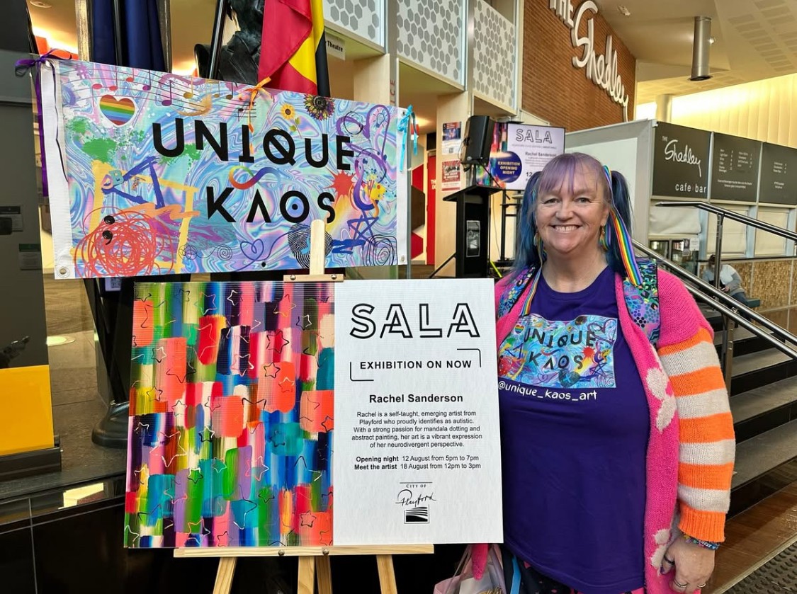 Occupational Therapy in Action: How Allied X Supported Rachel to Shine at Her Art Exhibition